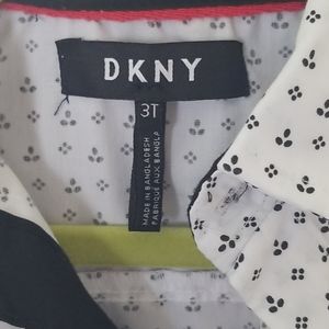 DKNY button down for toddler boys
